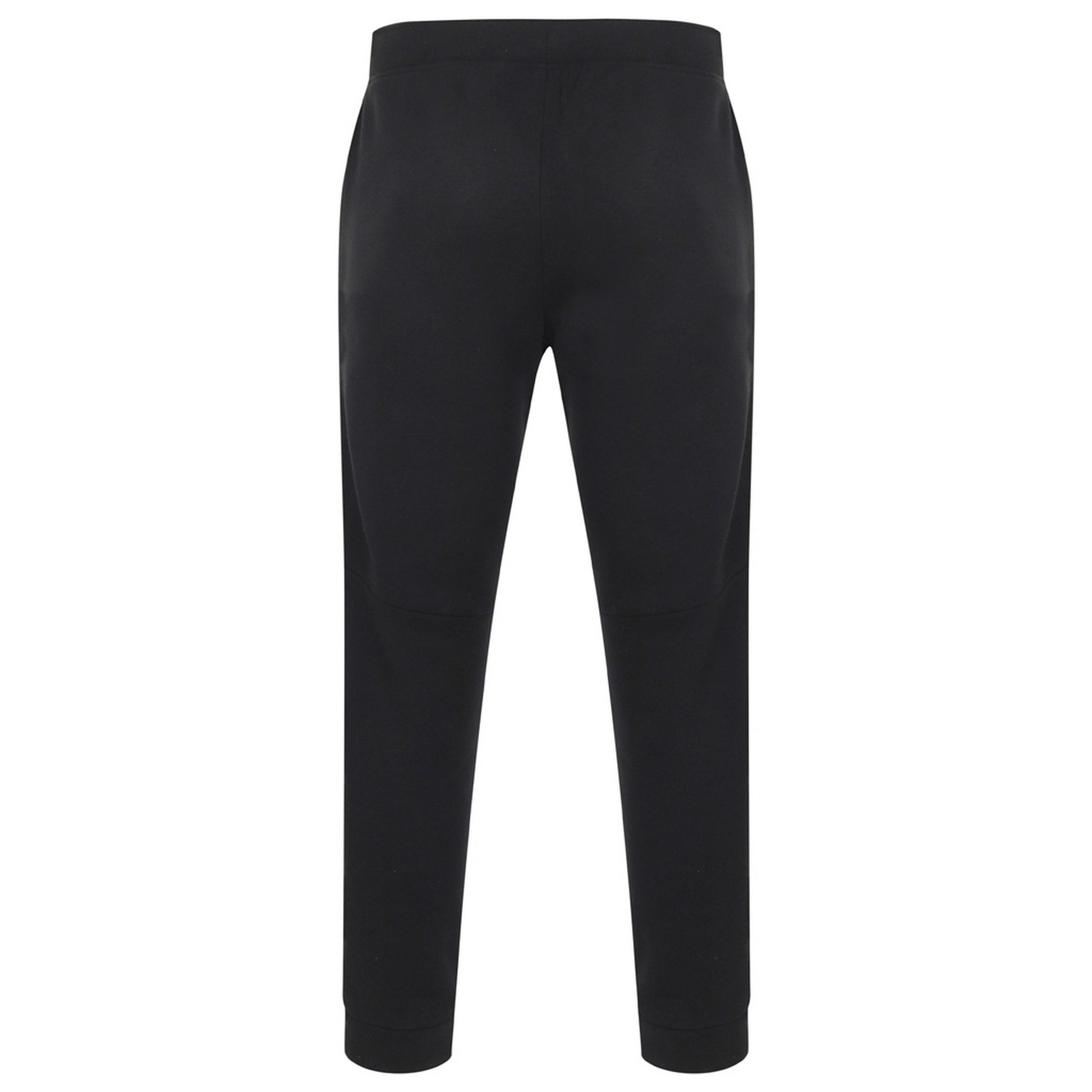 Black - Back - Tombo Mens Tech Slim Leg Joggers