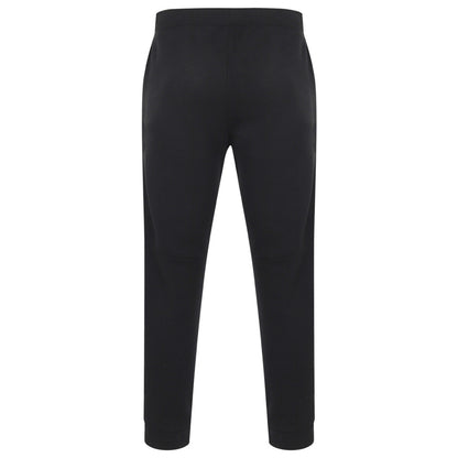 Black - Back - Tombo Mens Tech Slim Leg Joggers