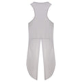 Light Grey - Back - Tombo Womens-Ladies Open Back Vest