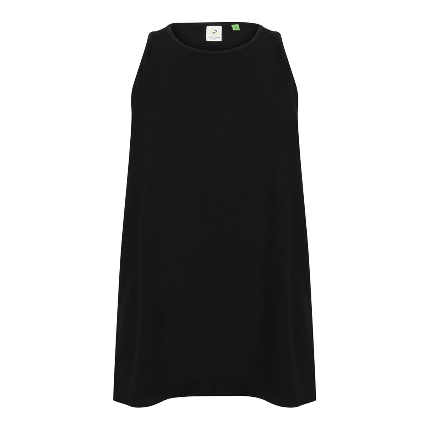 Black - Front - Tombo Womens-Ladies Open Back Vest