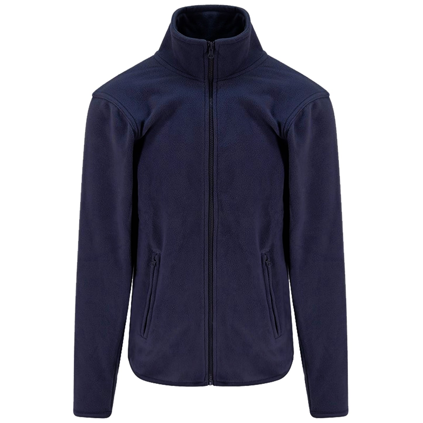 Navy - Front - PRO RTX Mens Microfleece Jacket