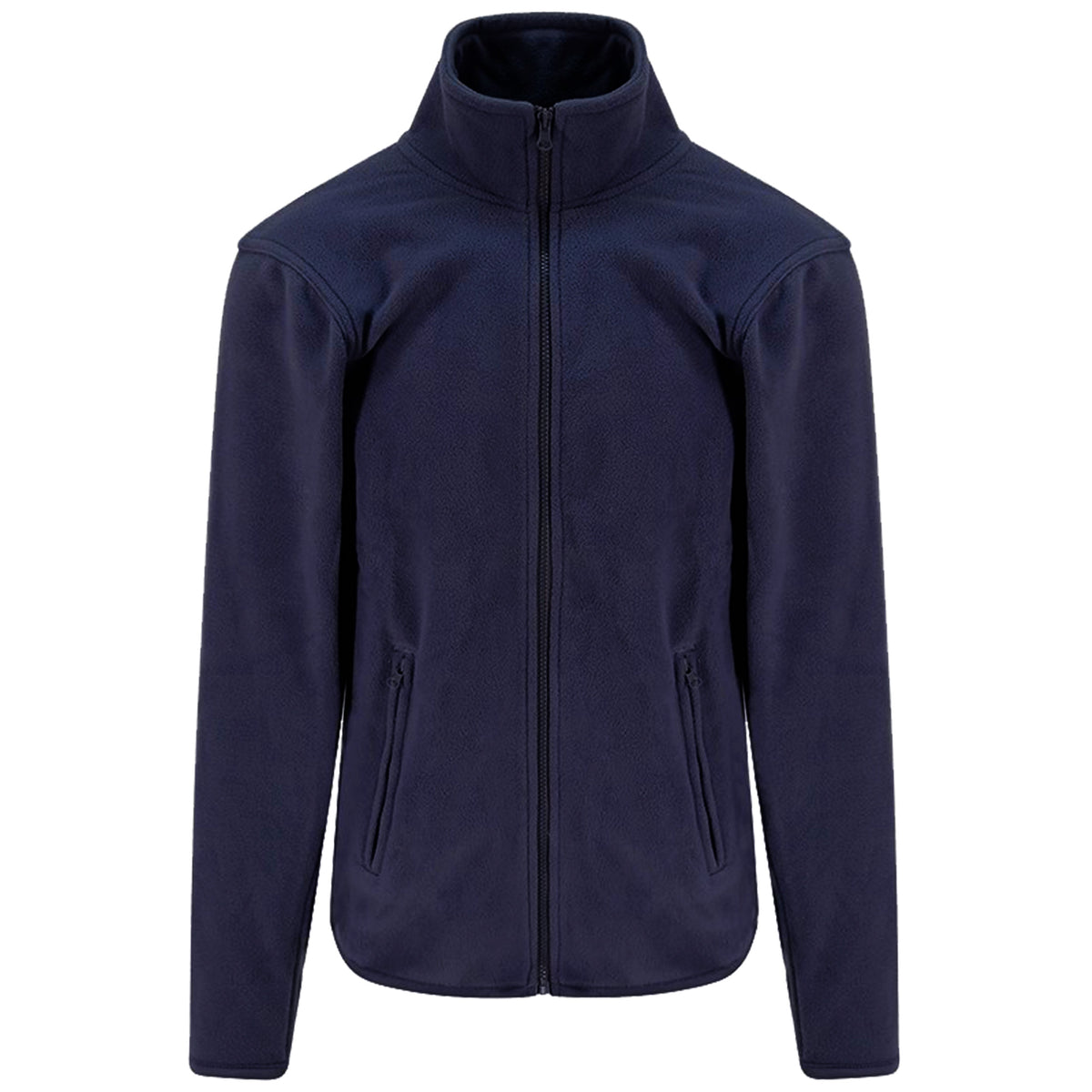 Navy - Front - PRO RTX Mens Microfleece Jacket