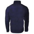 Navy - Back - PRO RTX Mens Microfleece Jacket