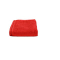 Fire Red - Front - A&R Towels Ultra Soft Guest Towel