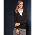 Black - Lifestyle - Premier Womens-Ladies Essential Acrylic Cardigan