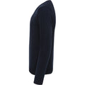 Navy - Back - Premier Mens Essential Acrylic V-Neck Sweater
