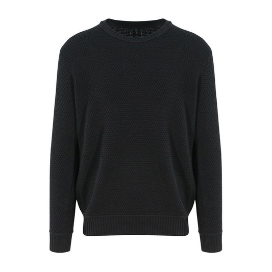 Black - Front - AWDis Ecologie Adults Unisex Taroko Regen Jumper