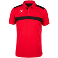 Red-Black - Front - Gilbert Mens Photon Polo Shirt