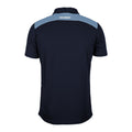 Dark Navy-Sky Blue - Back - Gilbert Mens Photon Polo Shirt