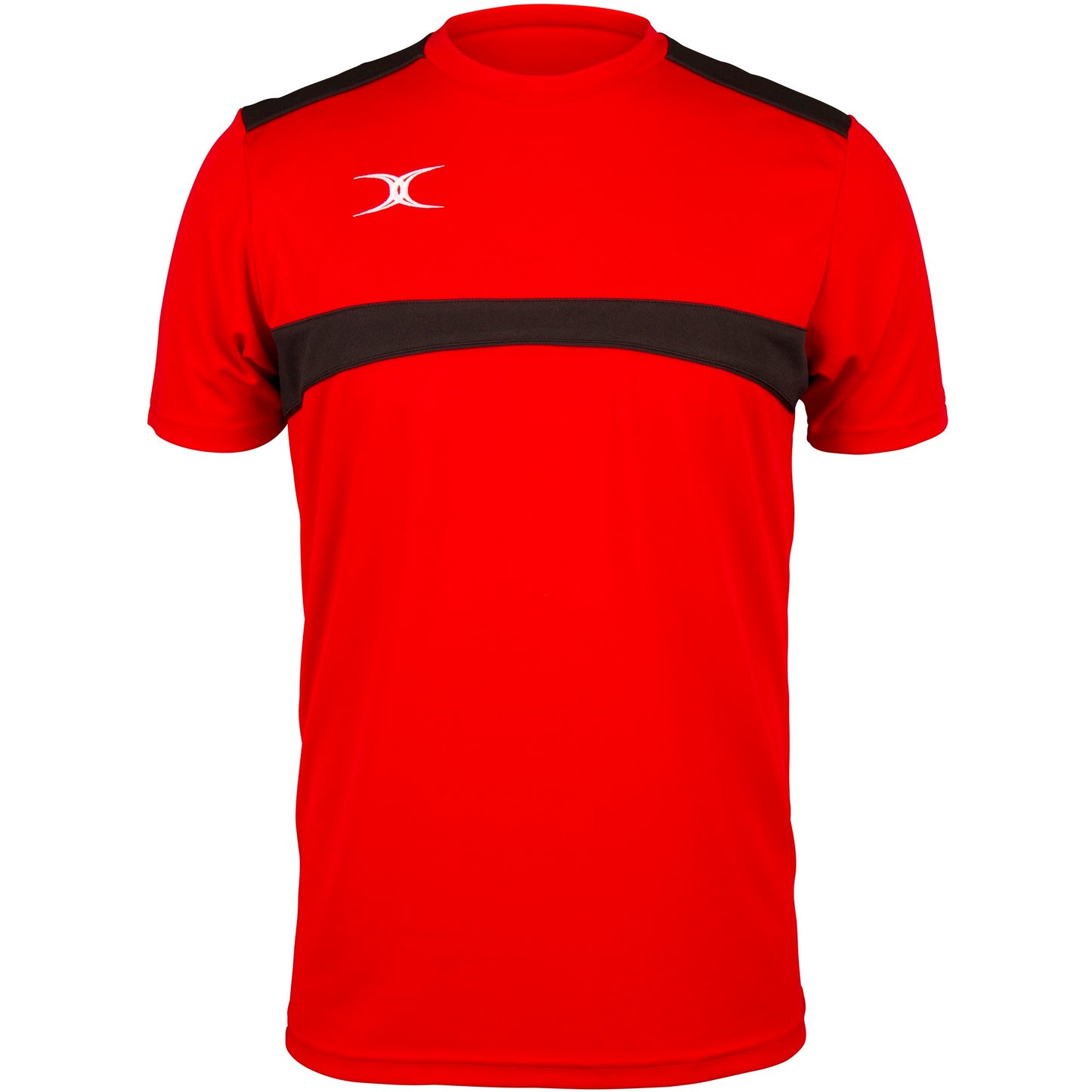 Red-Black - Front - Gilbert Mens Photon T-Shirt