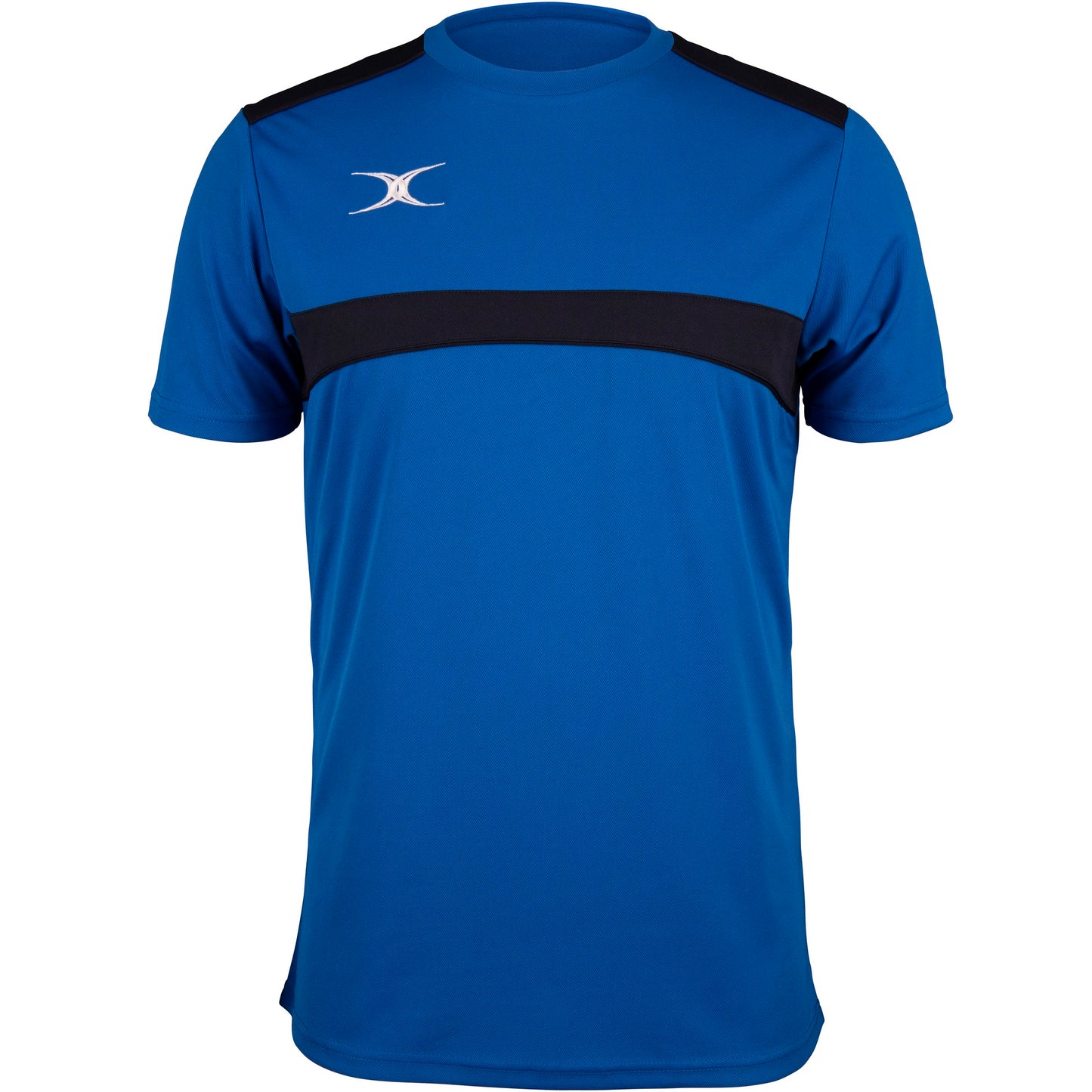 Royal Blue-Dark Navy - Front - Gilbert Mens Photon T-Shirt