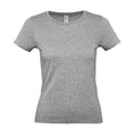 Sport Grey - Front - B&C Womens-Ladies #E150 T-Shirt