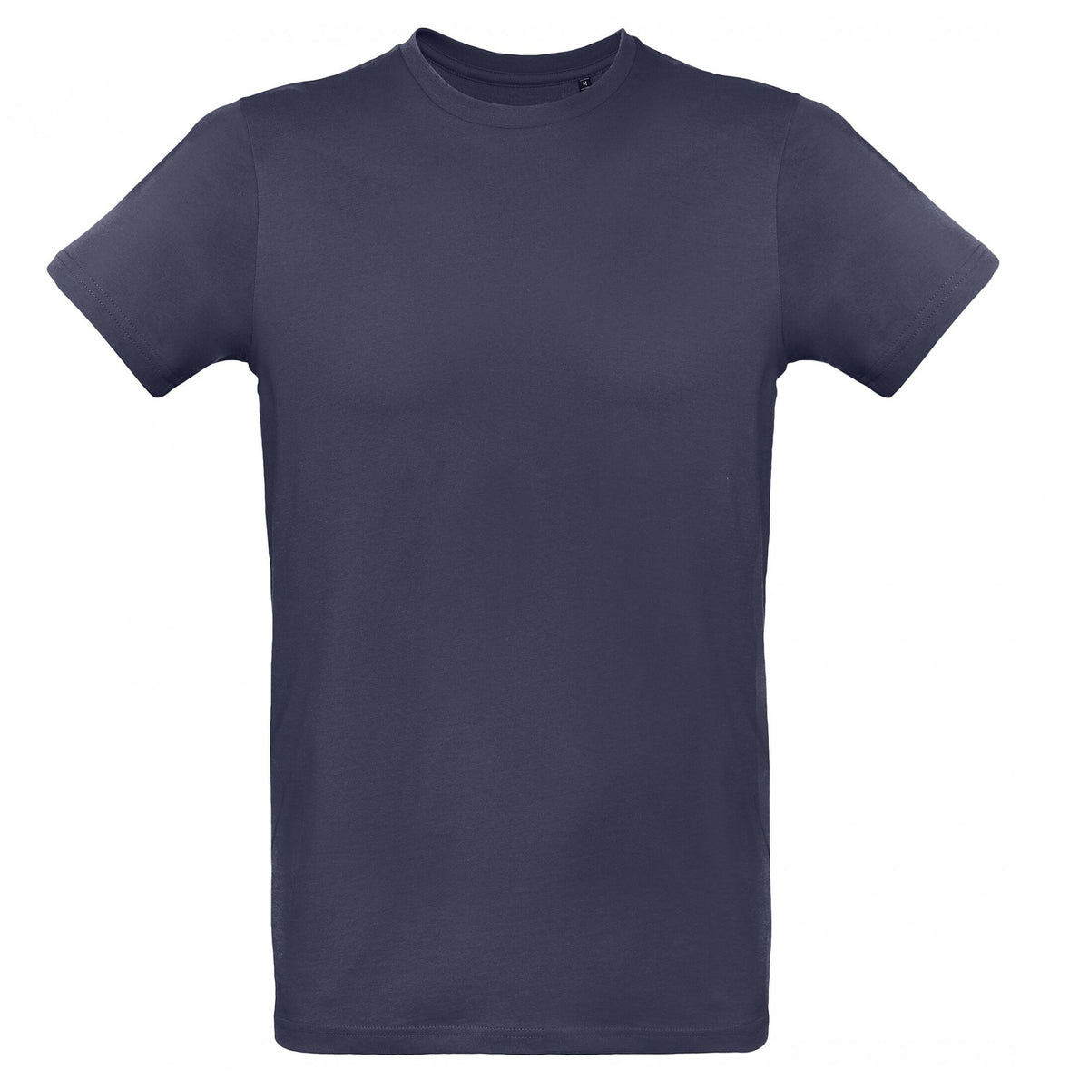 Navy Blue - Front - B&C Mens Inspire Plus Tee