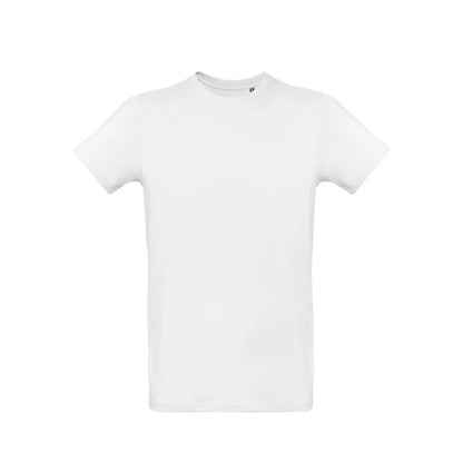 White - Front - B&C Mens Inspire Plus Tee