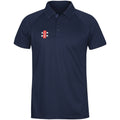 Navy - Front - Gray-Nicolls Mens Matrix Polo Shirt