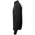 Black - Lifestyle - Asquith & Fox Mens Cotton Blend Zip Sweatshirt