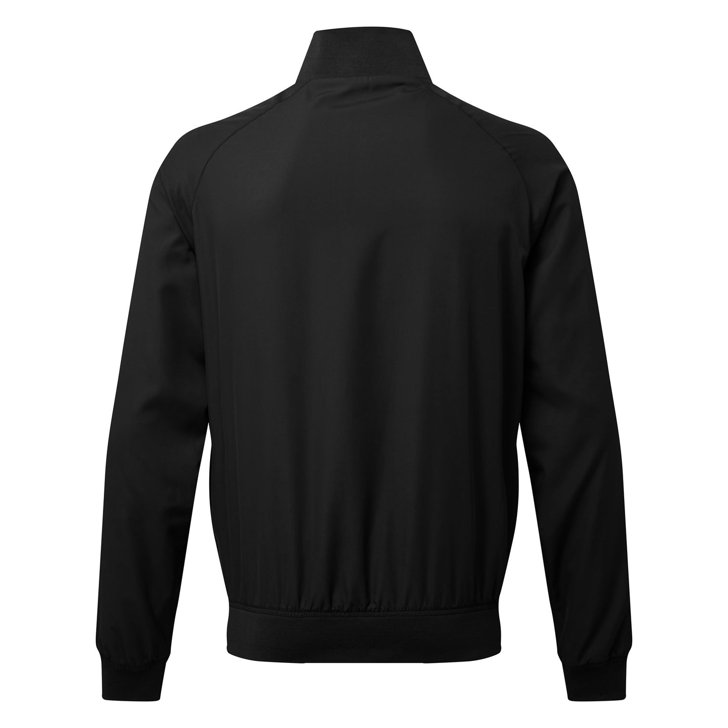 Black - Back - Asquith & Fox Mens Harrington Jacket