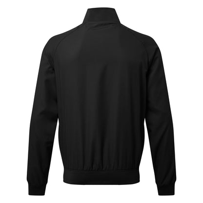 Black - Back - Asquith & Fox Mens Harrington Jacket