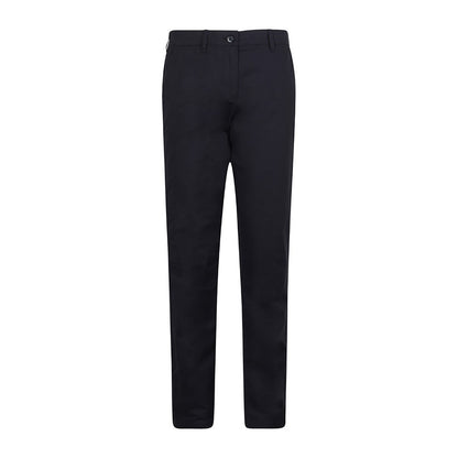 Navy - Front - Henbury Womens-Ladies Stretch Chinos