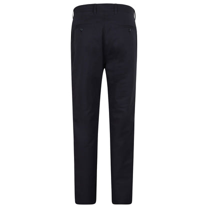 Navy - Back - Henbury Womens-Ladies Stretch Chinos