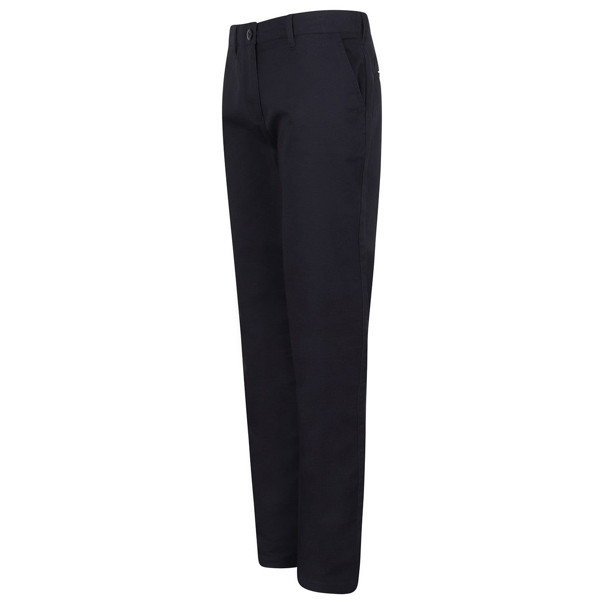 Navy - Lifestyle - Henbury Womens-Ladies Stretch Chinos