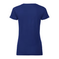 Bright Royal Blue - Back - Russell Womens-Ladies Authentic Pure Organic Tee