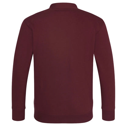 Burgundy - Back - AWDis Academy Childrens-Kids Button Up School Cardigan (Pack of 2)