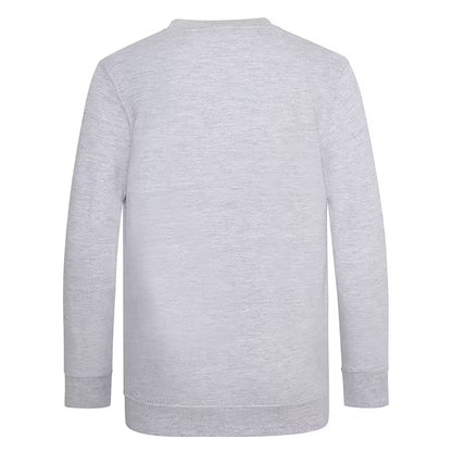 Grey - Back - AWDis Academy Childrens-Kids Junior V Neck School Jumper-Sweatshirt (Pack of 2)