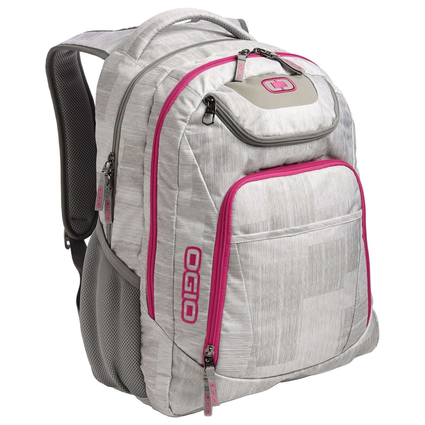 Blizzard- Pink - Front - Ogio Business Excelsior Laptop Backpack - Rucksack (Pack of 2)
