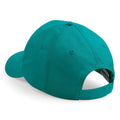 Emerald - Side - Beechfield Unisex Plain Original 5 Panel Baseball Cap (Pack of 2)