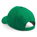 Kelly Green - Side - Beechfield Unisex Plain Original 5 Panel Baseball Cap (Pack of 2)