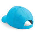 Surf Blue - Side - Beechfield Unisex Plain Original 5 Panel Baseball Cap (Pack of 2)