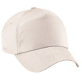 Sand - Front - Beechfield Unisex Plain Original 5 Panel Baseball Cap (Pack of 2)