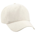 Natural - Front - Beechfield Unisex Plain Original 5 Panel Baseball Cap (Pack of 2)