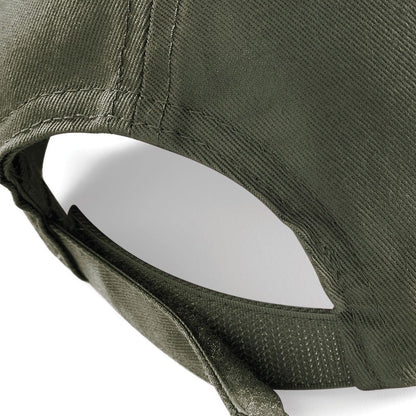 Olive - Lifestyle - Beechfield Unisex Plain Original 5 Panel Baseball Cap (Pack of 2)