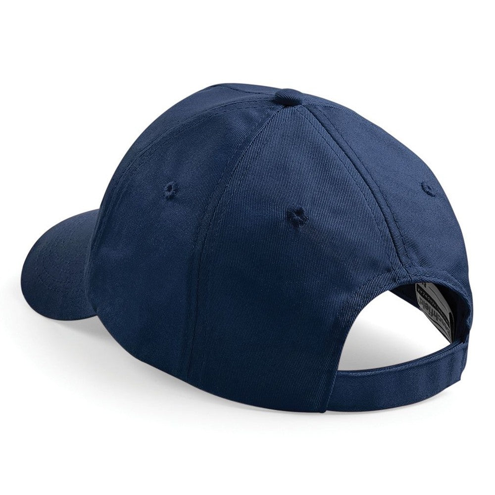French Navy - Side - Beechfield Unisex Plain Original 5 Panel Baseball Cap (Pack of 2)