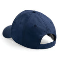 French Navy - Side - Beechfield Unisex Plain Original 5 Panel Baseball Cap (Pack of 2)