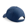 French Navy - Back - Beechfield Unisex Ultimate 5 Panel Baseball Cap (Pack of 2)