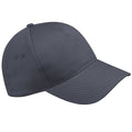 Graphite Grey - Front - Beechfield Unisex Ultimate 5 Panel Baseball Cap (Pack of 2)