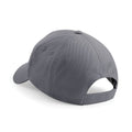 Graphite Grey - Back - Beechfield Unisex Ultimate 5 Panel Baseball Cap (Pack of 2)