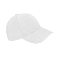 White - Front - Beechfield Unisex Ultimate 5 Panel Baseball Cap (Pack of 2)