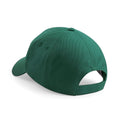 Bottle Green - Back - Beechfield Unisex Ultimate 5 Panel Baseball Cap (Pack of 2)