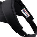 Black - Side - Beechfield Unisex Sports Visor - Headwear (Pack of 2)