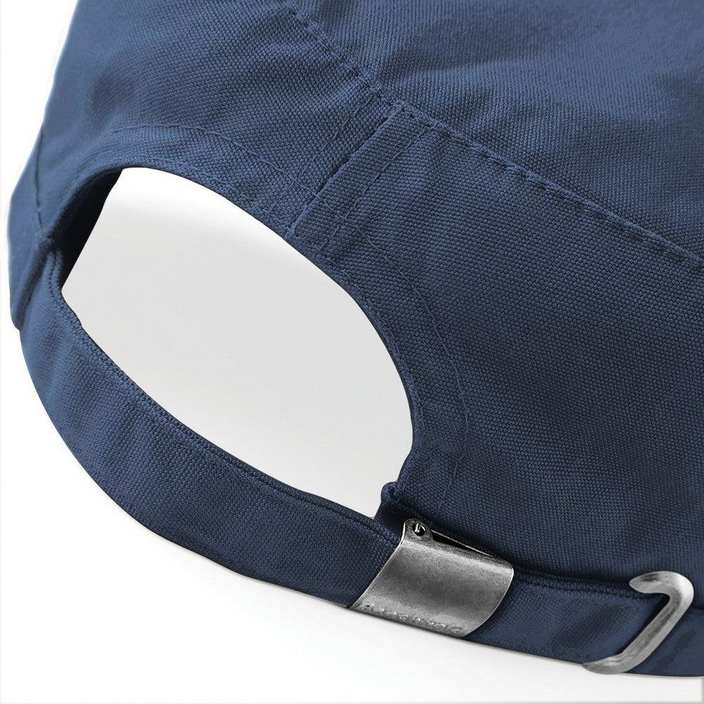 Navy - Side - Beechfield Army Cap - Headwear (Pack of 2)