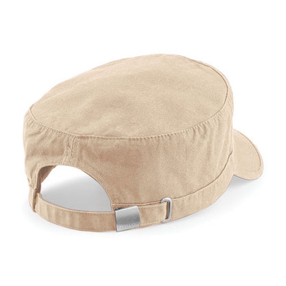 Pebble - Back - Beechfield Army Cap - Headwear (Pack of 2)
