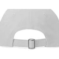 White - Side - Beechfield Unisex Pro-Style Heavy Brushed Cotton Baseball Cap - Headwear (Pack of 2)