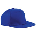 Bright Royal - Front - Beechfield Unisex 5 Panel Retro Rapper Cap (Pack of 2)