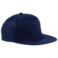 French Navy - Front - Beechfield Unisex 5 Panel Retro Rapper Cap (Pack of 2)