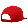 Red-Black - Back - Yupoong Flexfit Unisex Classic Varsity Snapback Cap (Pack of 2)
