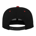 Black- Floral Red - Side - Yupoong Mens Fashion Print Premium Snapback Cap (Pack of 2)